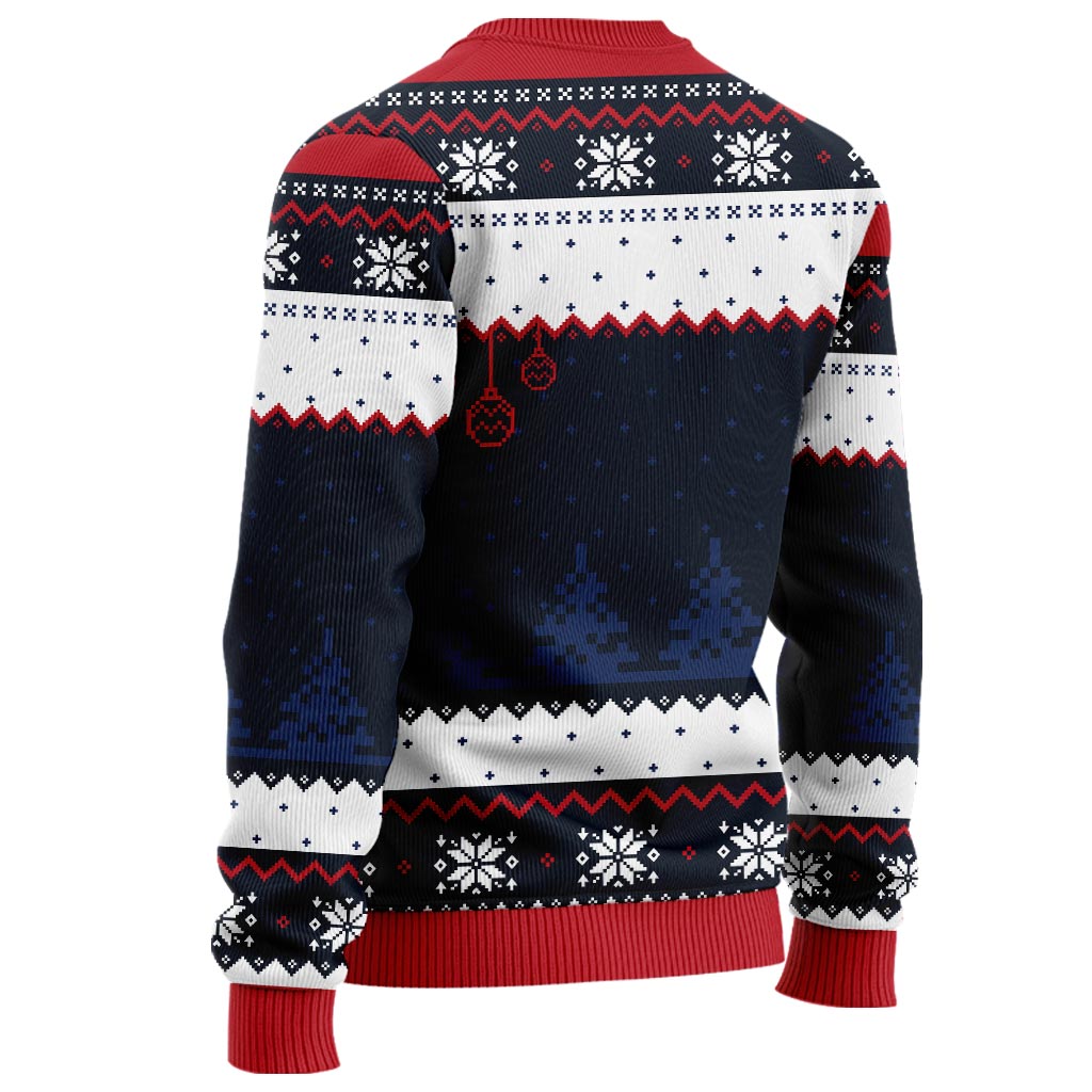 Personalized Merry Christmas Ya Filthy Animal Sweater - Custom Holiday Gift Sweater GradoCreations