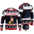 Personalized Merry Christmas Ya Filthy Animal Sweater - Custom Holiday Gift Sweater GradoCreations