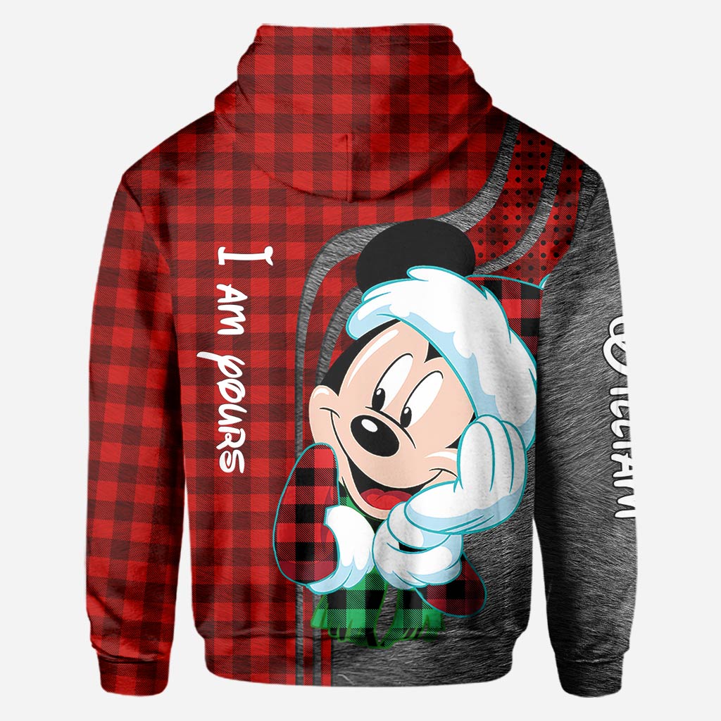 Personalized Christmas Couple Hoodies Custom Design Gift All Over Shirt GradoCreations