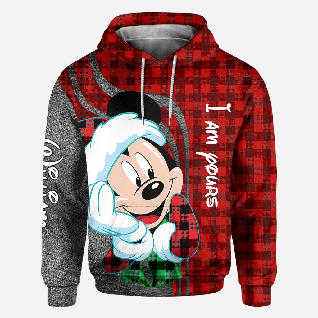 Personalized Christmas Couple Hoodies Custom Design Gift All Over Shirt GradoCreations