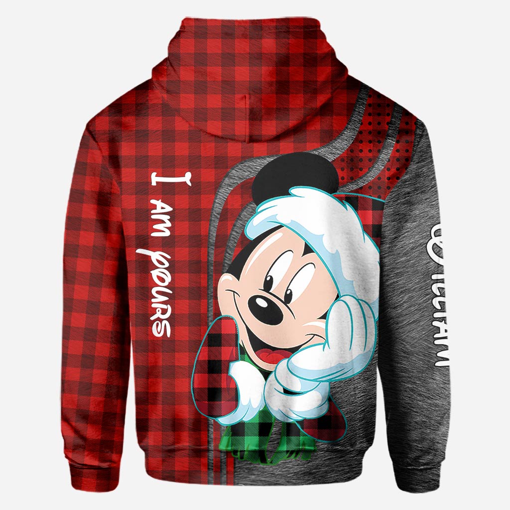 Personalized Christmas Couple Hoodies Custom Design Gift All Over Shirt GradoCreations