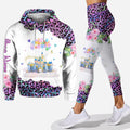 Personalized Mouse Castle Hoodie & Leggings Set Gift for Kids Hoodie & Leggings GradoCreations