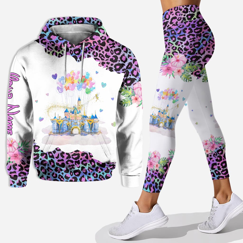 Personalized Mouse Castle Hoodie & Leggings Set Gift for Kids Hoodie & Leggings GradoCreations