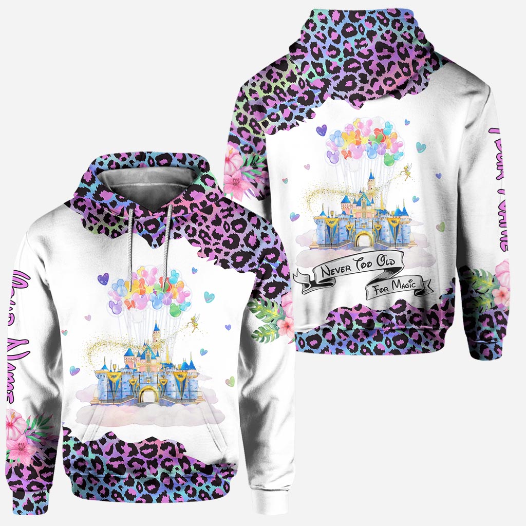 Personalized Mouse Castle Hoodie & Leggings Set Gift for Kids Hoodie & Leggings GradoCreations
