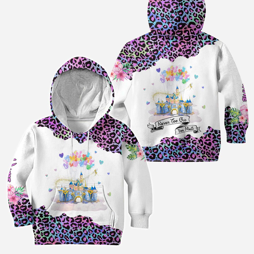 Personalized Mouse Castle Hoodie & Leggings Set Gift for Kids Hoodie & Leggings GradoCreations