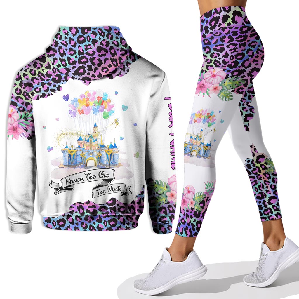 Personalized Mouse Castle Hoodie & Leggings Set Gift for Kids Hoodie & Leggings GradoCreations