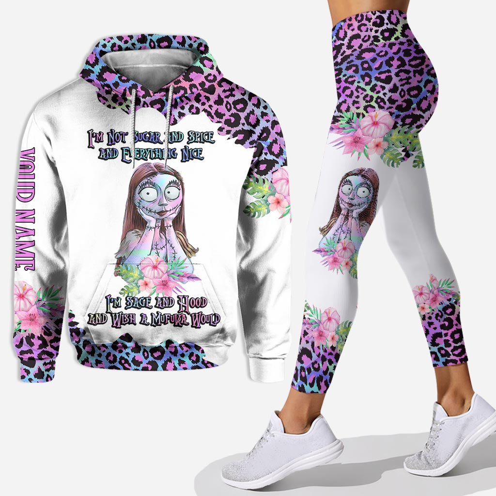 Personalized Nightmare Hoodie and Leggings Custom Name Gift Hoodie & Leggings GradoCreations