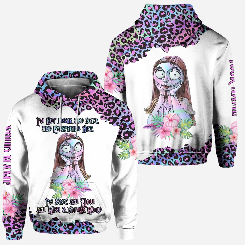 Personalized Nightmare Hoodie and Leggings Custom Name Gift Hoodie & Leggings GradoCreations