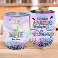 Personalized I'm Done Adulting Wine Tumbler Custom Name Gift Wine Tumbler GradoCreations