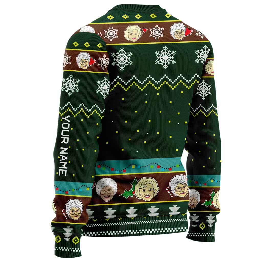 Personalized Christmas Sweater Have Yourself A Golden Christmas Gift Sweater GradoCreations