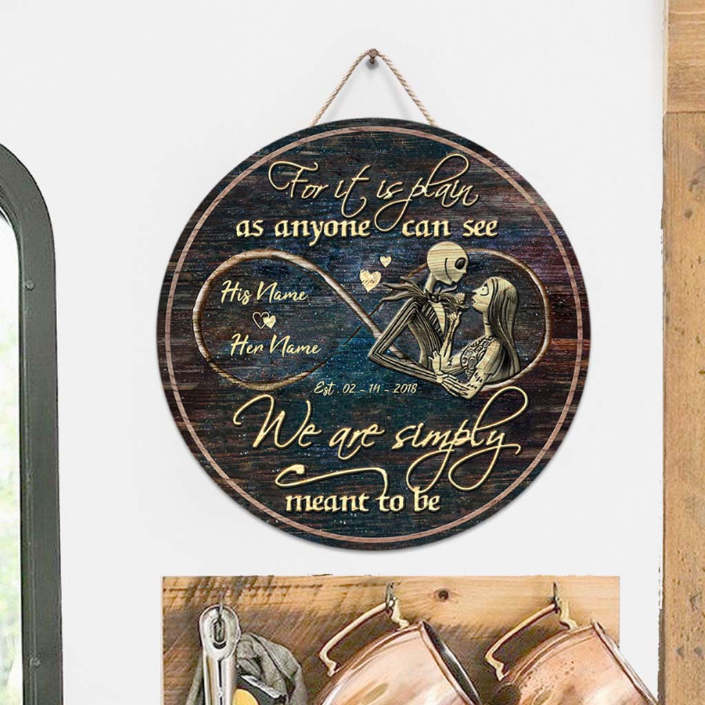 Personalized Round Wood Sign for Couples with Custom Names - Unique Wedding Gift Round Wood Sign GradoCreations