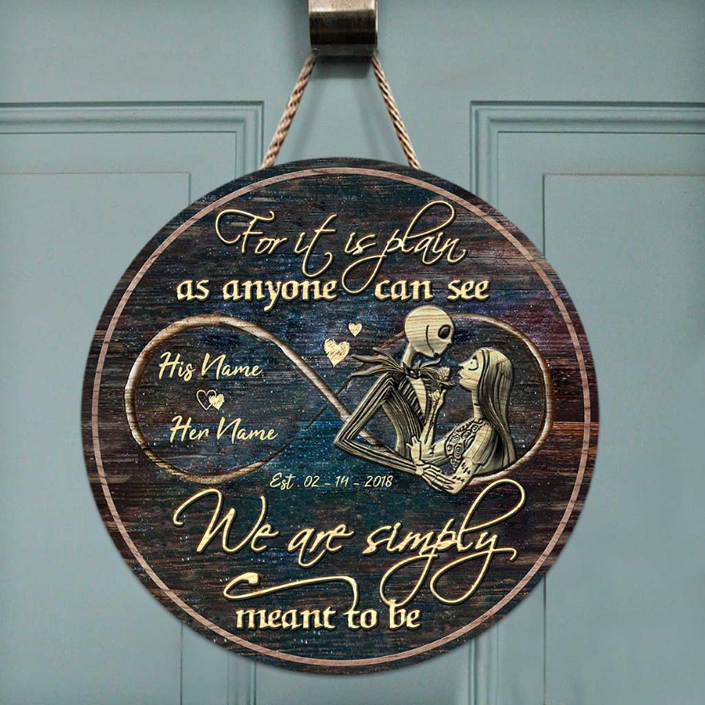 Personalized Round Wood Sign for Couples with Custom Names - Unique Wedding Gift Round Wood Sign GradoCreations
