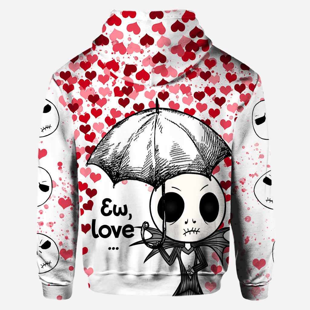Personalized Hug Me Hoodie & Leggings Set for Halloween Love Hoodie & Leggings GradoCreations