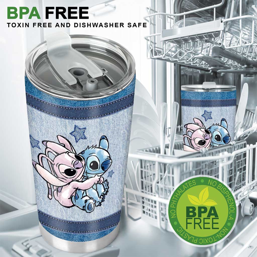 Personalized Couple Tumbler Love You To The Moon & Back Gift Tumbler GradoCreations