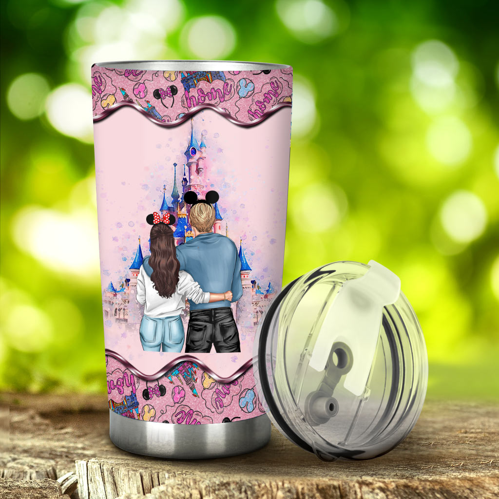 Personalized Disney Couple Tumblers Custom Names for Anniversary Gift Tumbler GradoCreations