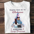 Personalized Disneyland Couple T-shirt & Hoodie Gift for Couples T-shirt & Hoodie GradoCreations