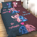 Personalized Couple Ohana Quilt Set Custom Names Gift for Anniversary Quilt Set GradoCreations