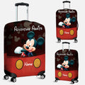Personalized Mickey Mouse Luggage Cover Custom Name Travel Gift Luggage Cover GradoCreations
