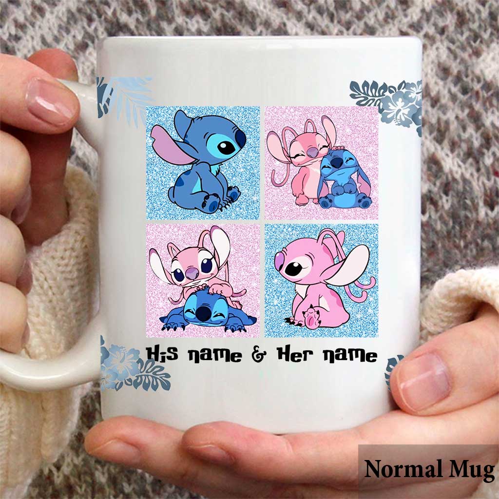 Personalized Couple Ohana Mug Custom Name Gift for Partner Mug GradoCreations