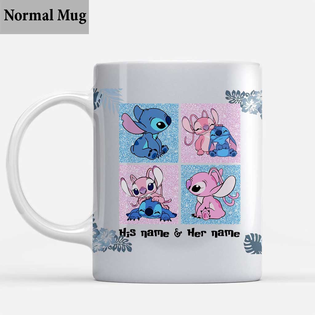 Personalized Couple Ohana Mug Custom Name Gift for Partner Mug GradoCreations
