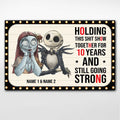 Personalized Nightmare Couple Poster 10 Years of Love Custom Print Canvas and Poster GradoCreations