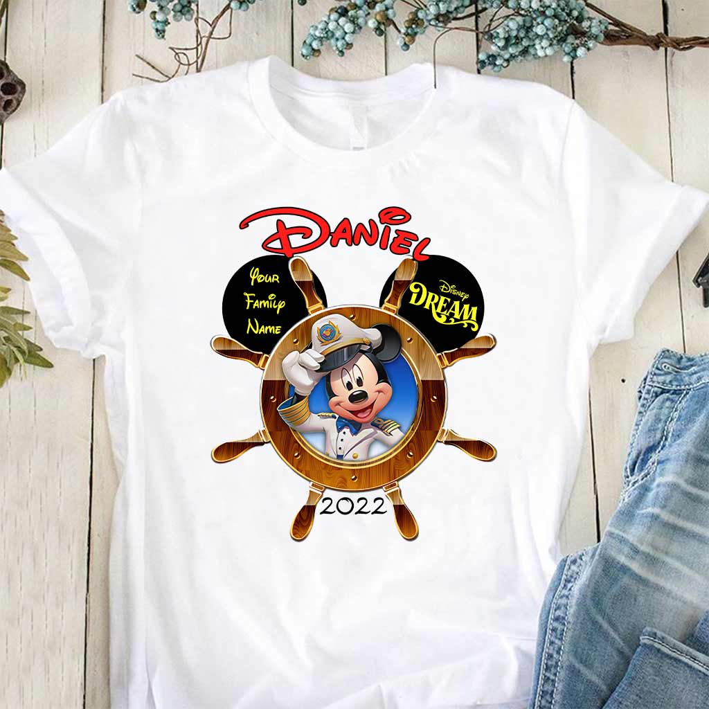 Personalized Mickey Mouse Ears Cruise T-shirt & Hoodie Gift for Family T-shirt & Hoodie GradoCreations