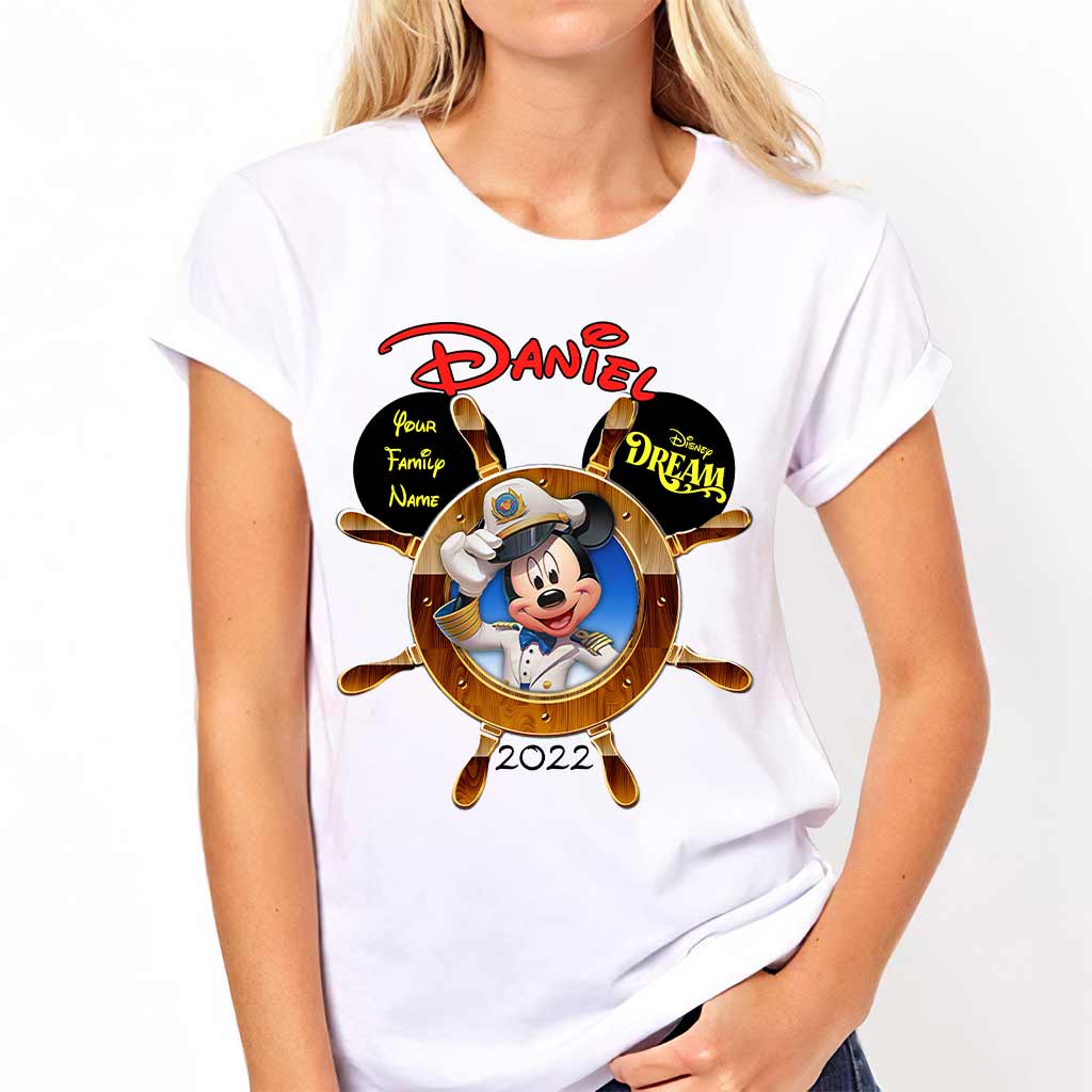 Personalized Mickey Mouse Ears Cruise T-shirt & Hoodie Gift for Family T-shirt & Hoodie GradoCreations