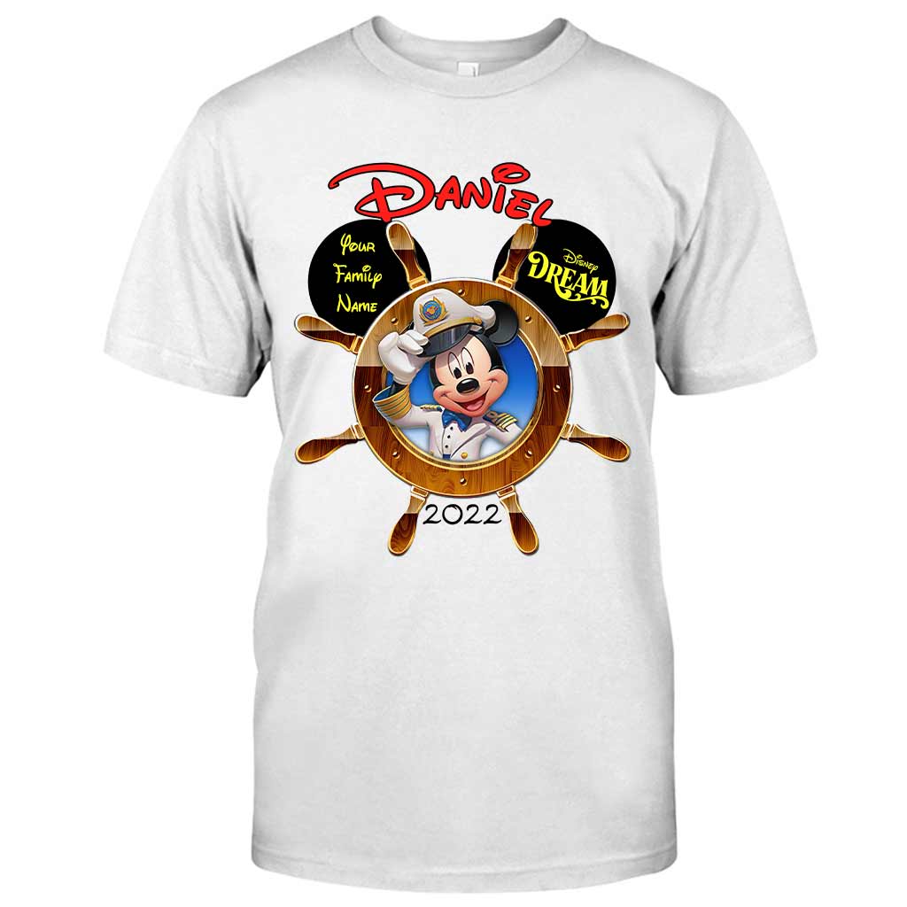 Personalized Mickey Mouse Ears Cruise T-shirt & Hoodie Gift for Family T-shirt & Hoodie GradoCreations
