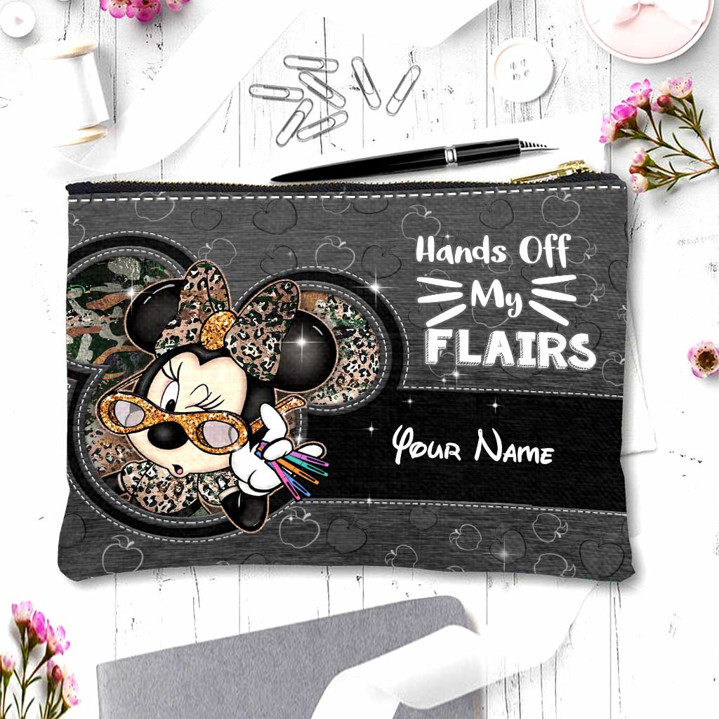 Personalized Teacher Pouch with Custom Name for Women | Unique Christmas Gift Pouch GradoCreations