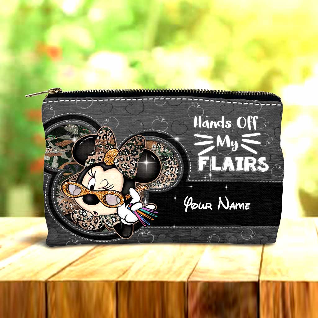 Personalized Teacher Pouch with Custom Name for Women | Unique Christmas Gift Pouch GradoCreations