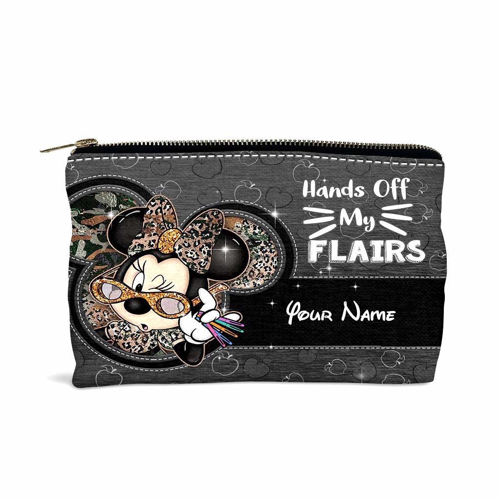 Personalized Teacher Pouch with Custom Name for Women | Unique Christmas Gift Pouch GradoCreations