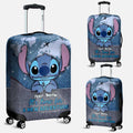 Personalized Ohana Luggage Cover Custom Name Travel Gift Luggage Cover GradoCreations