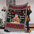 Personalized Christmas Movie Watching Blanket Custom Name Gift Blanket GradoCreations