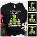 Personalized Grinch Christmas T-Shirt & Hoodie Gift for Dog Lovers T-shirt & Hoodie GradoCreations