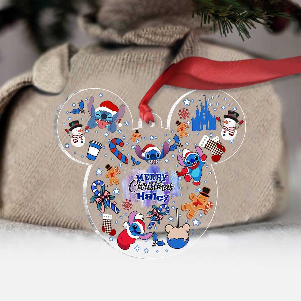 Personalized Christmas Ornament with Custom Name for Kids Ornament GradoCreations