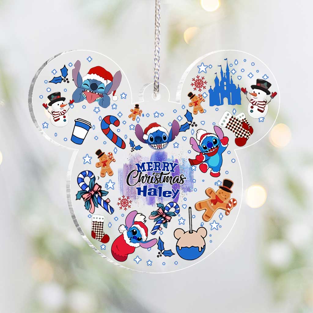 Personalized Christmas Ornament with Custom Name for Kids Ornament GradoCreations