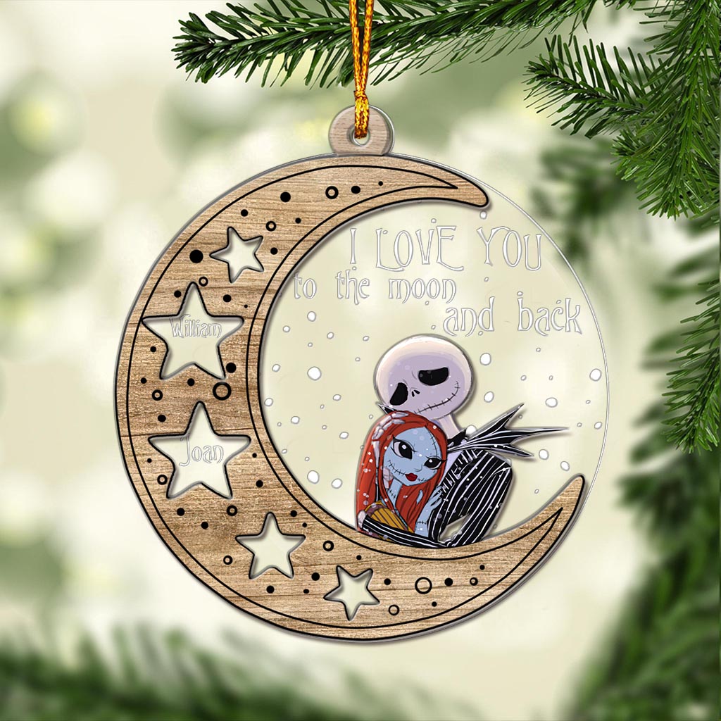 Personalized Christmas Layers Mix Ornament Custom Name Gift Layers Mix Ornament GradoCreations