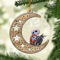 Personalized Christmas Layers Mix Ornament Custom Name Gift Layers Mix Ornament GradoCreations