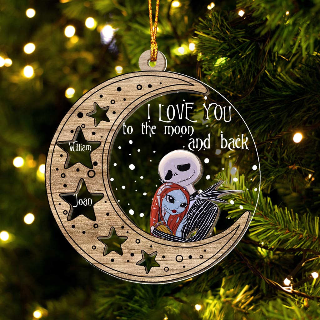 Personalized Christmas Layers Mix Ornament Custom Name Gift Layers Mix Ornament GradoCreations