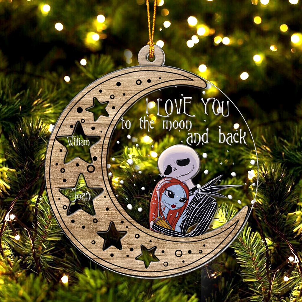 Personalized Christmas Layers Mix Ornament Custom Name Gift Layers Mix Ornament GradoCreations