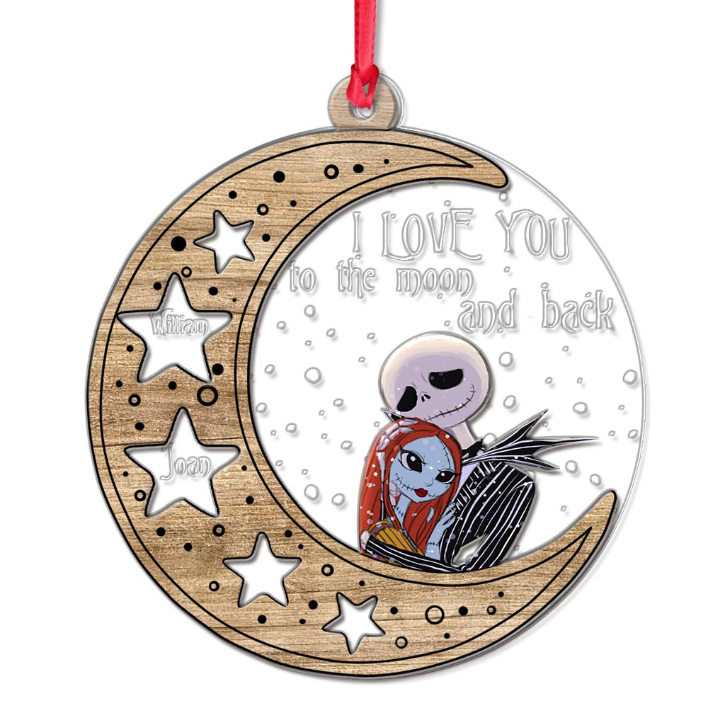 Personalized Christmas Layers Mix Ornament Custom Name Gift Layers Mix Ornament GradoCreations