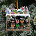 Personalized Christmas Layers Mix Ornament for Grandma | Custom Name Gift Layers Mix Ornament GradoCreations