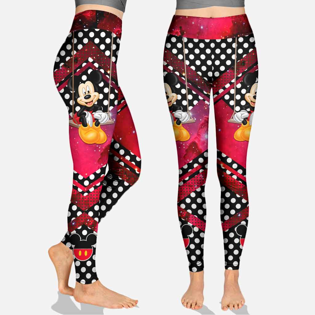 Personalized Mouse Hoodie & Leggings Set for Kids, Custom Name Gift Hoodie & Leggings GradoCreations