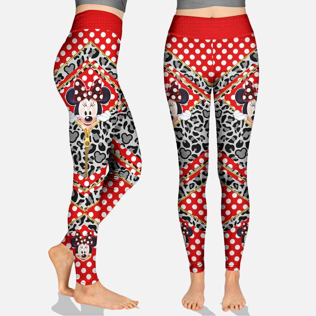 Personalized Minnie Mouse Hoodie & Leggings Set for Kids Hoodie & Leggings GradoCreations
