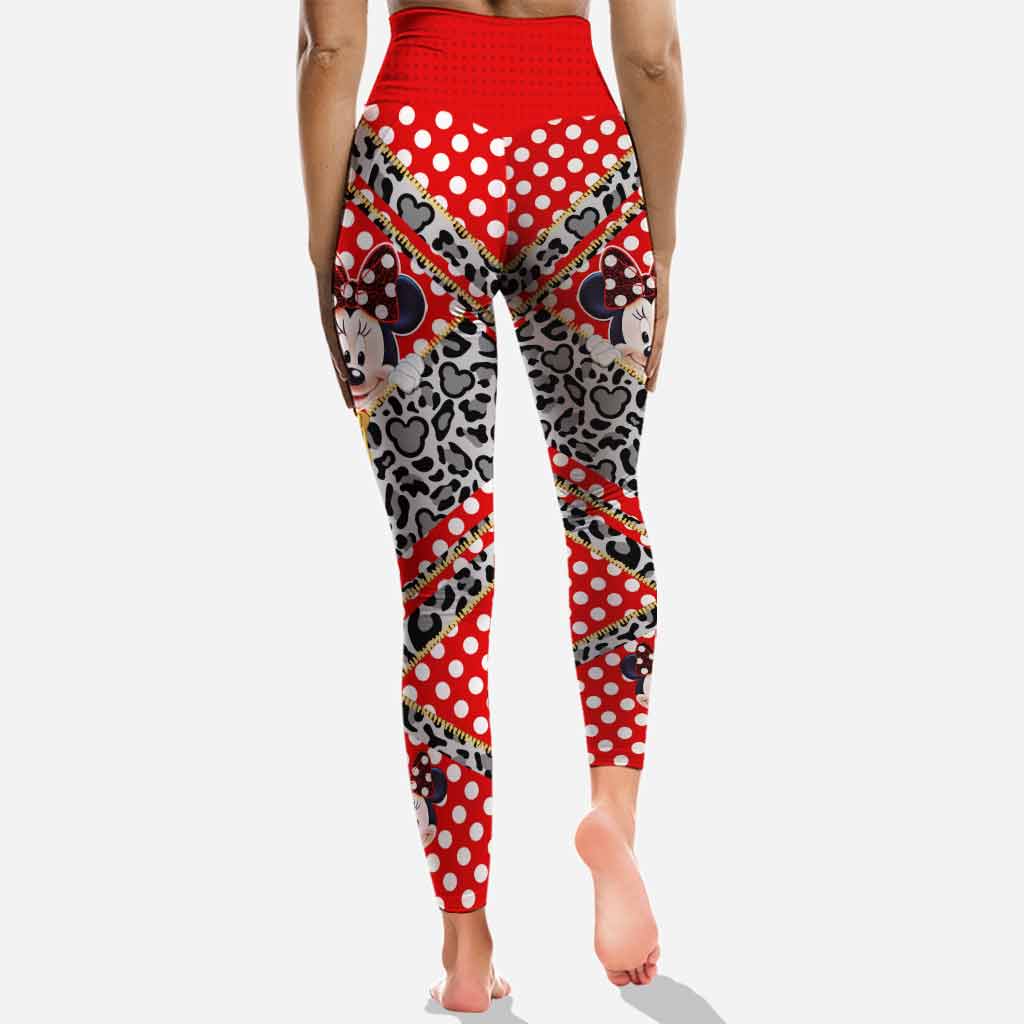 Personalized Minnie Mouse Hoodie & Leggings Set for Kids Hoodie & Leggings GradoCreations