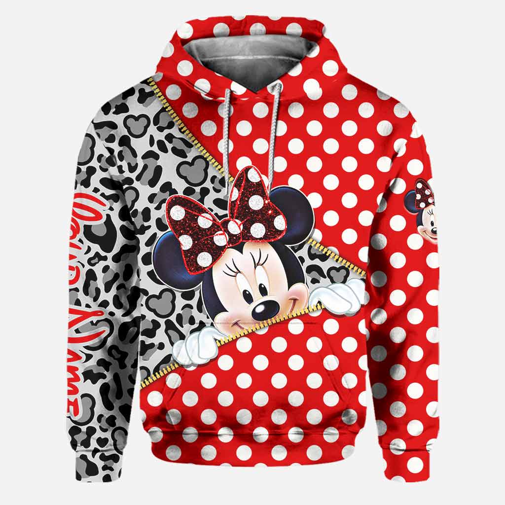 Personalized Minnie Mouse Hoodie & Leggings Set for Kids Hoodie & Leggings GradoCreations