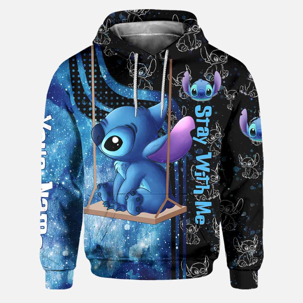 Personalized Stay With Me Hoodie and Leggings Set for Couples Hoodie & Leggings GradoCreations