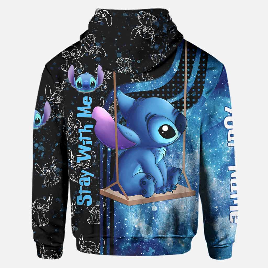 Personalized Stay With Me Hoodie and Leggings Set for Couples Hoodie & Leggings GradoCreations