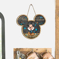 Personalized Autism Awareness Wood Sign with Mickey Mouse Design Wood Sign GradoCreations