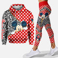 Personalized Magic Mouse Ears Hoodie & Leggings Set - Custom Name Gift for Kids Hoodie & Leggings GradoCreations